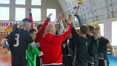 Молодежная команда из Глубокого заняла 1 место в открытом чемпионате Бешенковичского района по мини-футболу