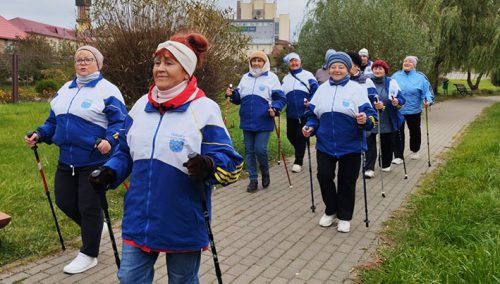 Шаг к долголетию: группа «Эдельвейс» вышла на марафон здоровья